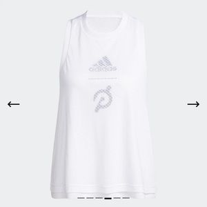 Adidas x Peloton women’s mesh tank top, Size L